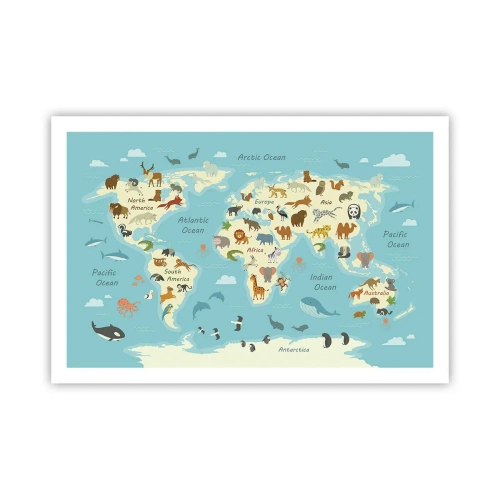 Plakat - Dobrzy sąsiedzi - 91x61 cm