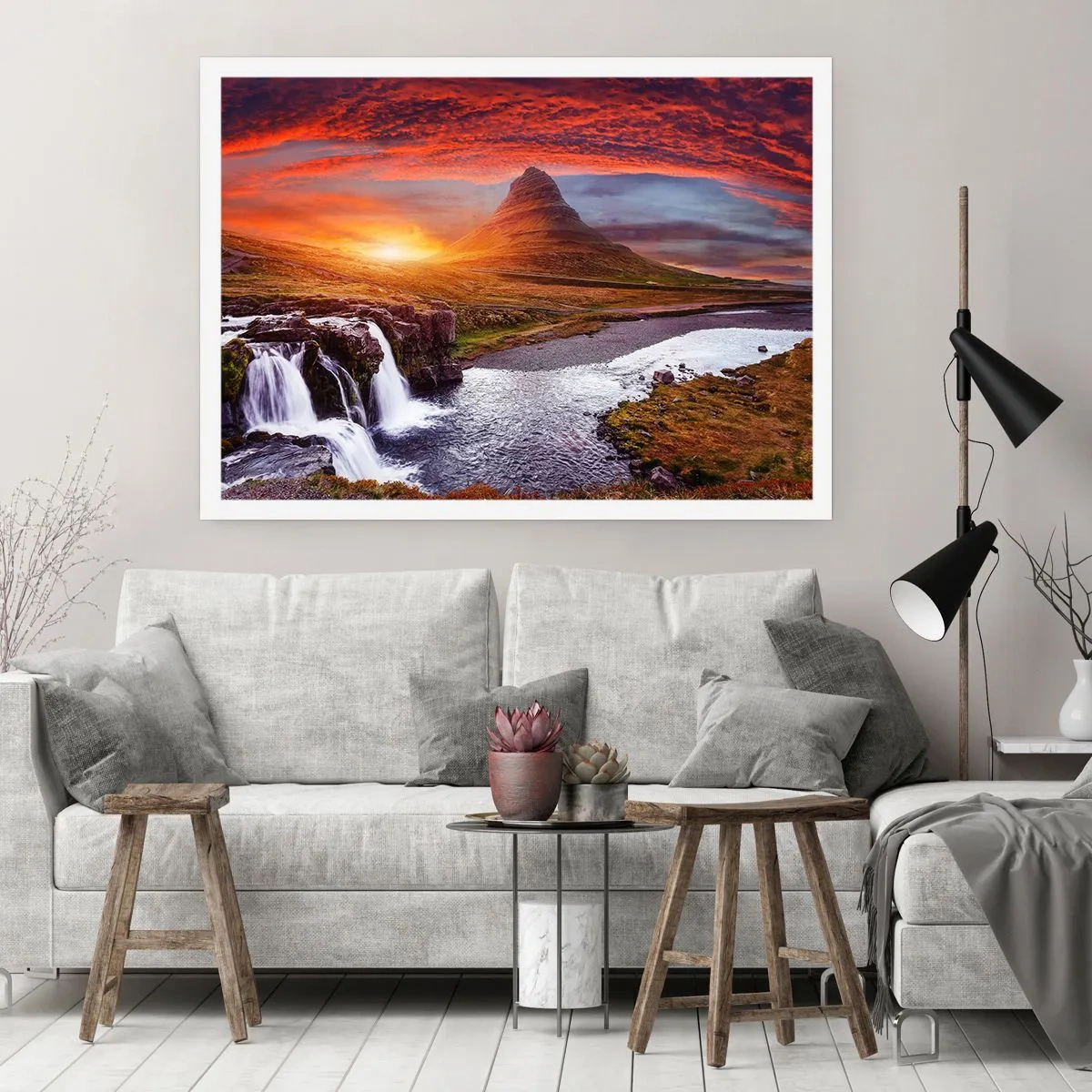 Plakat - Widok Śródziemia - 70x50 cm