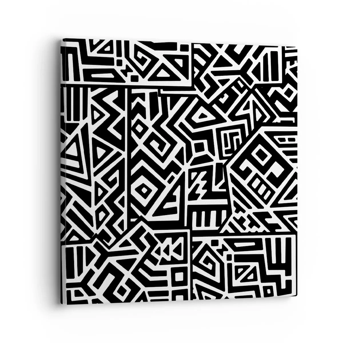 Obraz na płótnie - Kompozycja prekolumbijska - 30x30 cm
