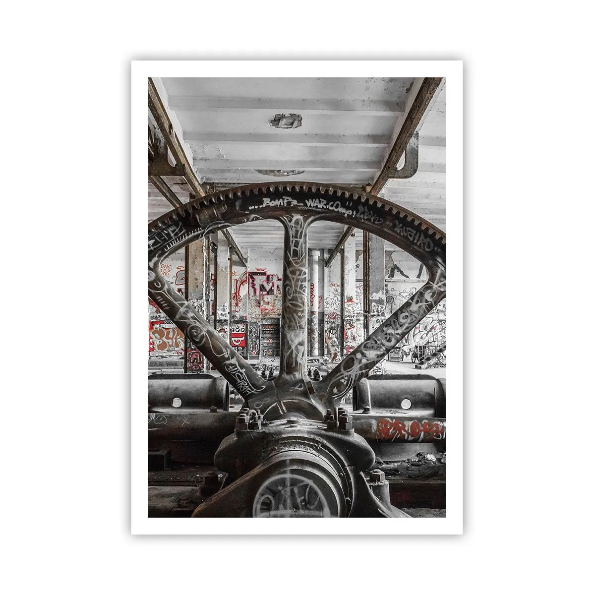 Plakat - Sekretne życie fabryki - 70x100 cm