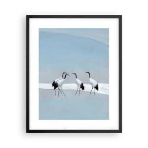 Plakat w czarnej ramie - Po gorącym dniu - 40x50 cm