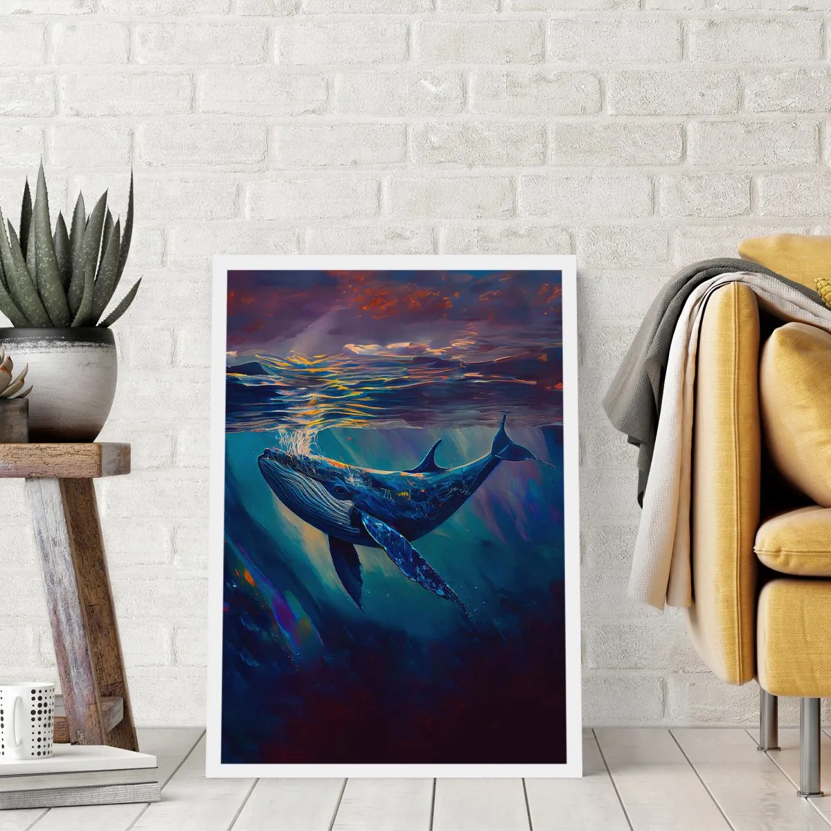 Plakat - Witaj w moim świecie - 70x100 cm