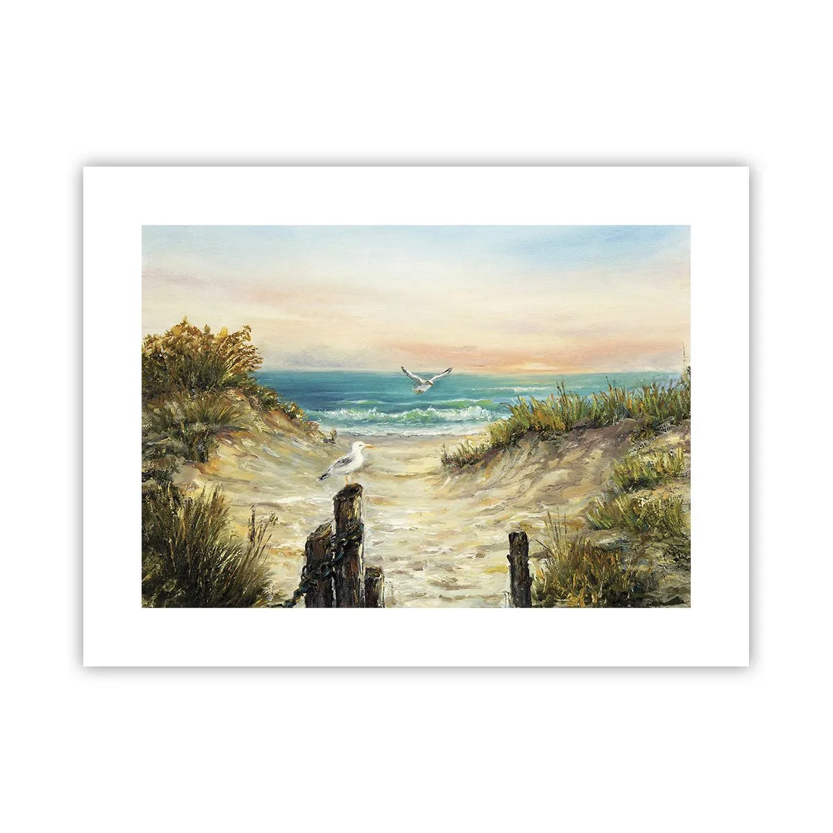 Plakat - Bezwietrzne zacisze - 40x30 cm