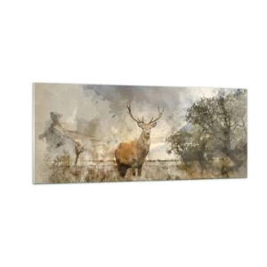 Obraz na szkle - Godność - siła - dostojeństwo - 100x40 cm