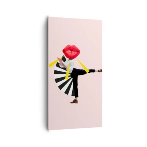 Obraz na płótnie - Surrealistyczny pop-art - 65x120 cm