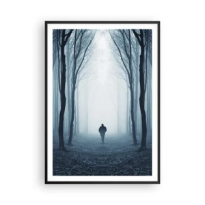 Plakat w czarnej ramie - I wszystko proste i jasne - 70x100 cm