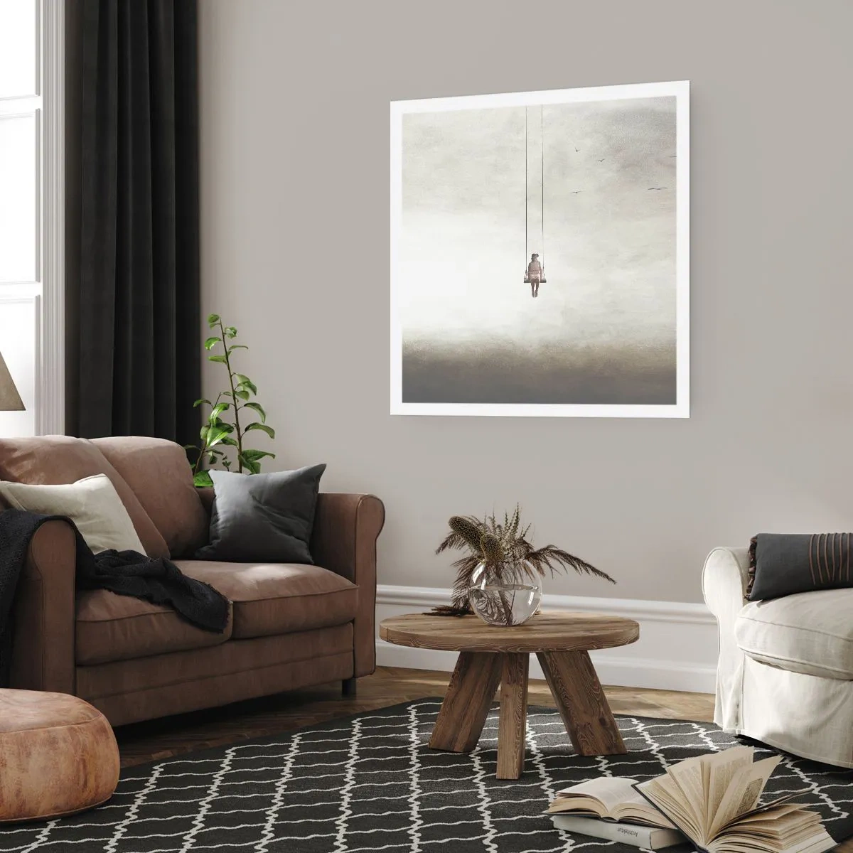 Plakat - Dziecko w nas - 50x50 cm