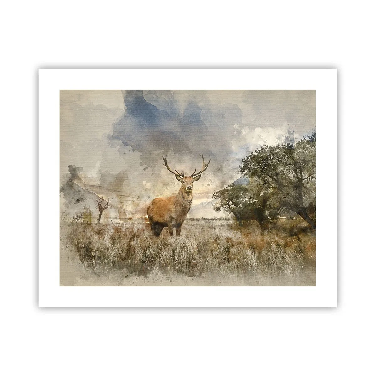 Plakat - Godność - siła - dostojeństwo - 50x40 cm