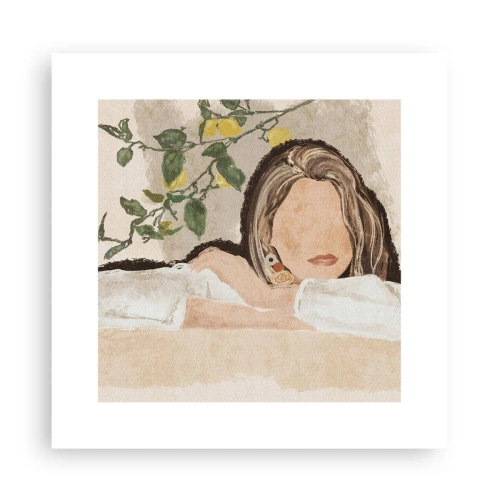 Plakat - Piękność południa - 30x30 cm