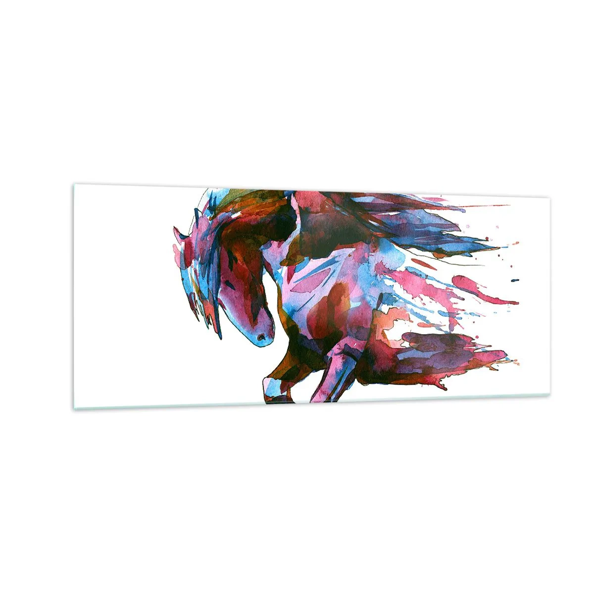 Obraz na szkle - W uniesieniu - 100x40 cm