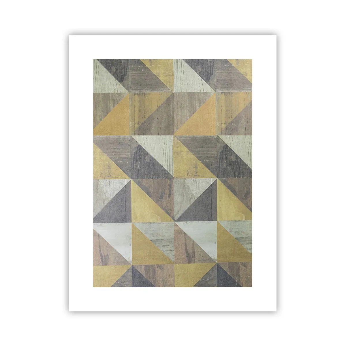 Plakat - Pod kątem trójkąta - 30x40 cm