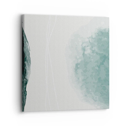 Obraz na płótnie - Spotkanie z mgłą - 30x30 cm