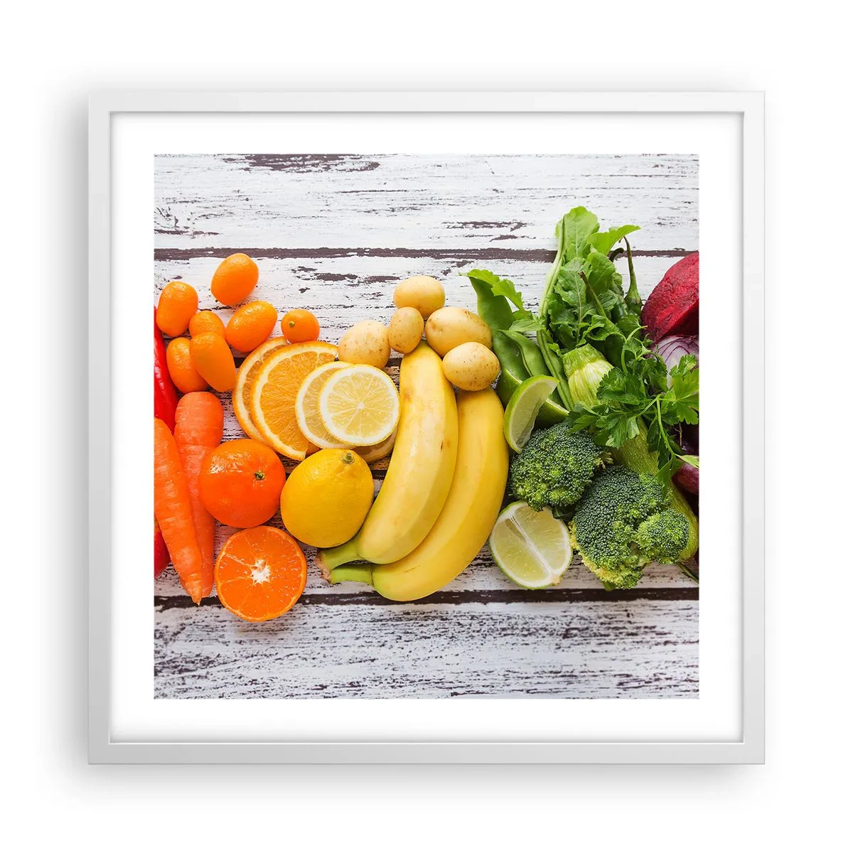 Plakat w białej ramie - To nie wystarczy? - 50x50 cm