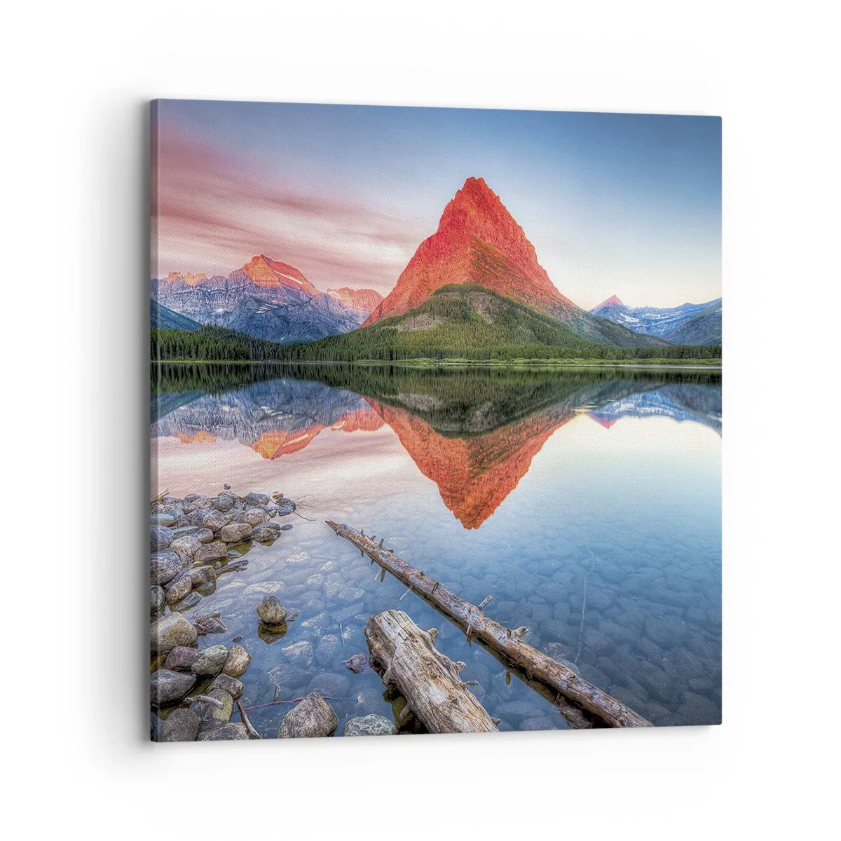 Obraz na płótnie - Żar i chłód - 70x70 cm