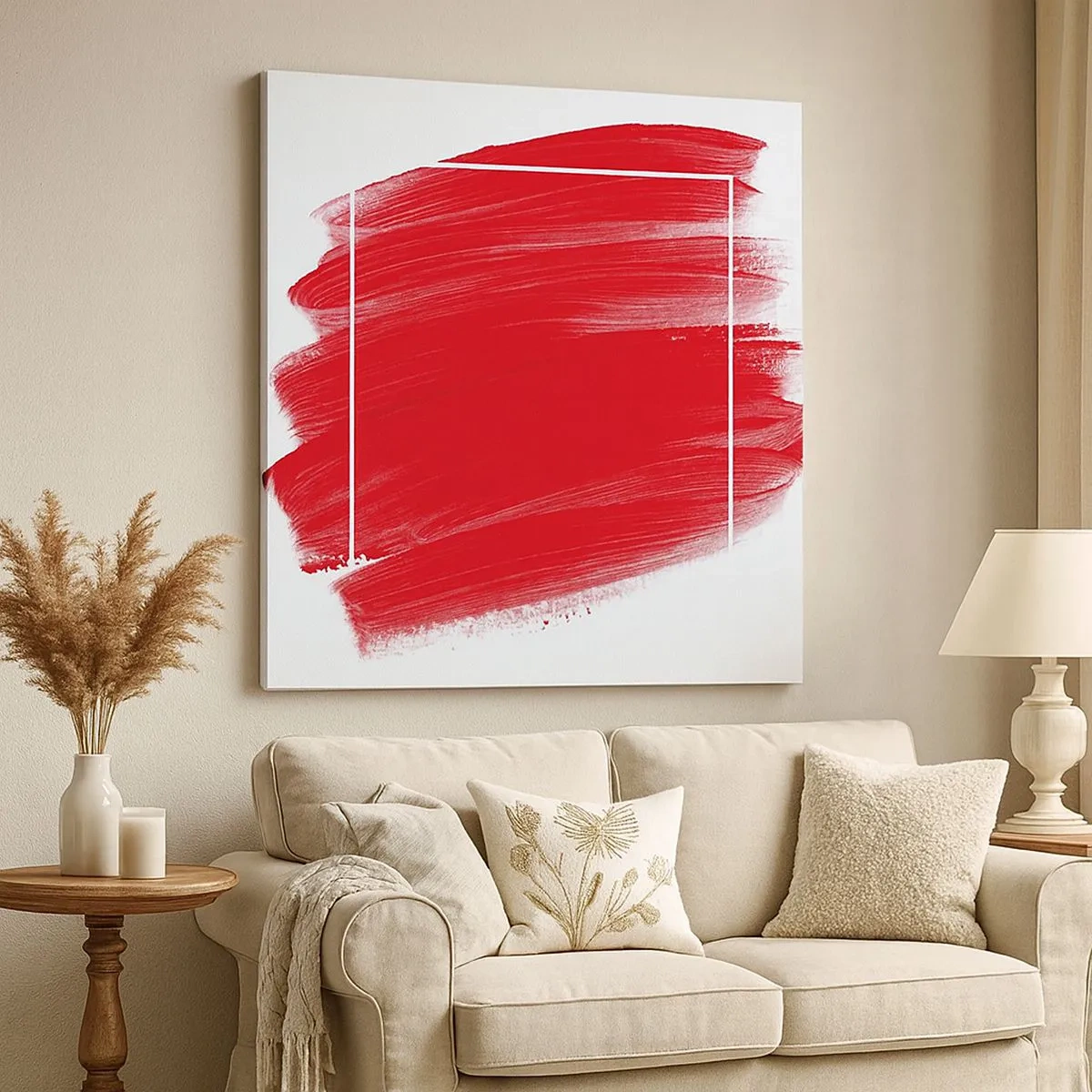 Obraz na płótnie - Poza ramą - 30x30 cm