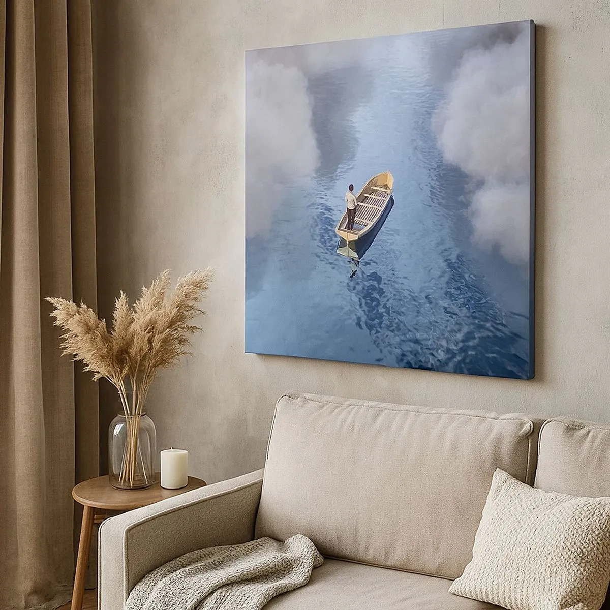 Obraz na płótnie - Życie – podróż – niewiadoma - 30x30 cm