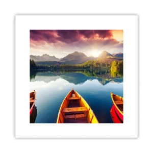 Plakat - Nic przeciw naturze - 30x30 cm