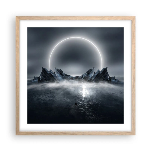 Plakat w ramie jasny dąb - Finał opowieści - 50x50 cm