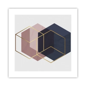 Plakat - Siła prostoty - 40x40 cm