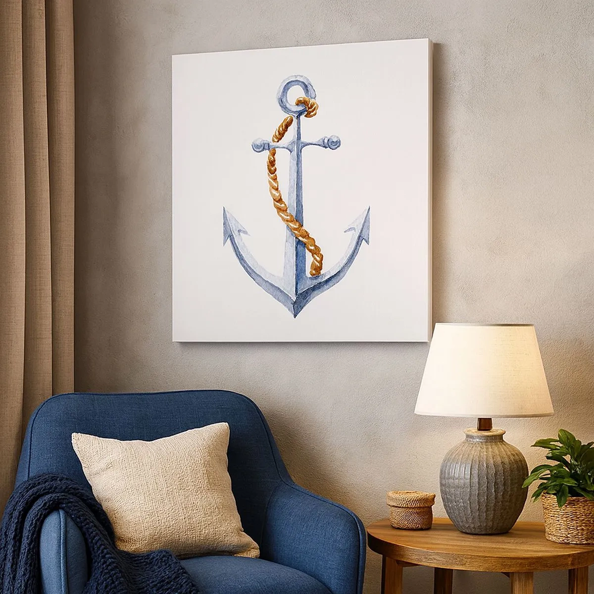 Obraz na płótnie - Ahoj przygodo! - 30x30 cm