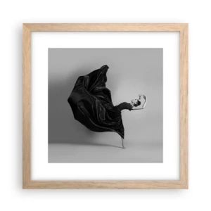 Plakat w ramie jasny dąb - Uskrzydlona muzyką - 30x30 cm