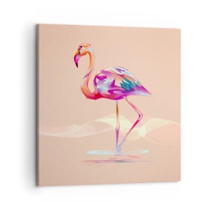 Obraz na płótnie - Ptak dobrych emocji - 60x60 cm