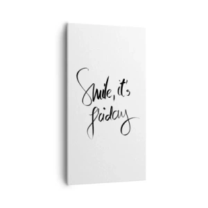 Obraz na płótnie - Prawdziwa radość - 55x100 cm