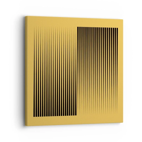 Obraz na płótnie - Kwadratura przeciwieństw - 30x30 cm