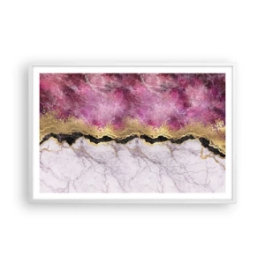 Plakat w białej ramie - Na granicy - 91x61 cm
