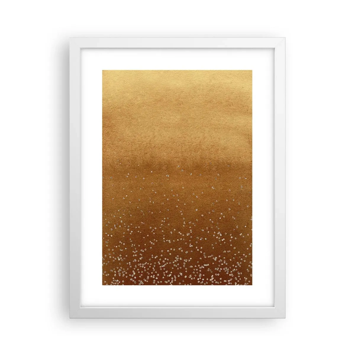 Plakat w białej ramie - Narodziny światła - 30x40 cm