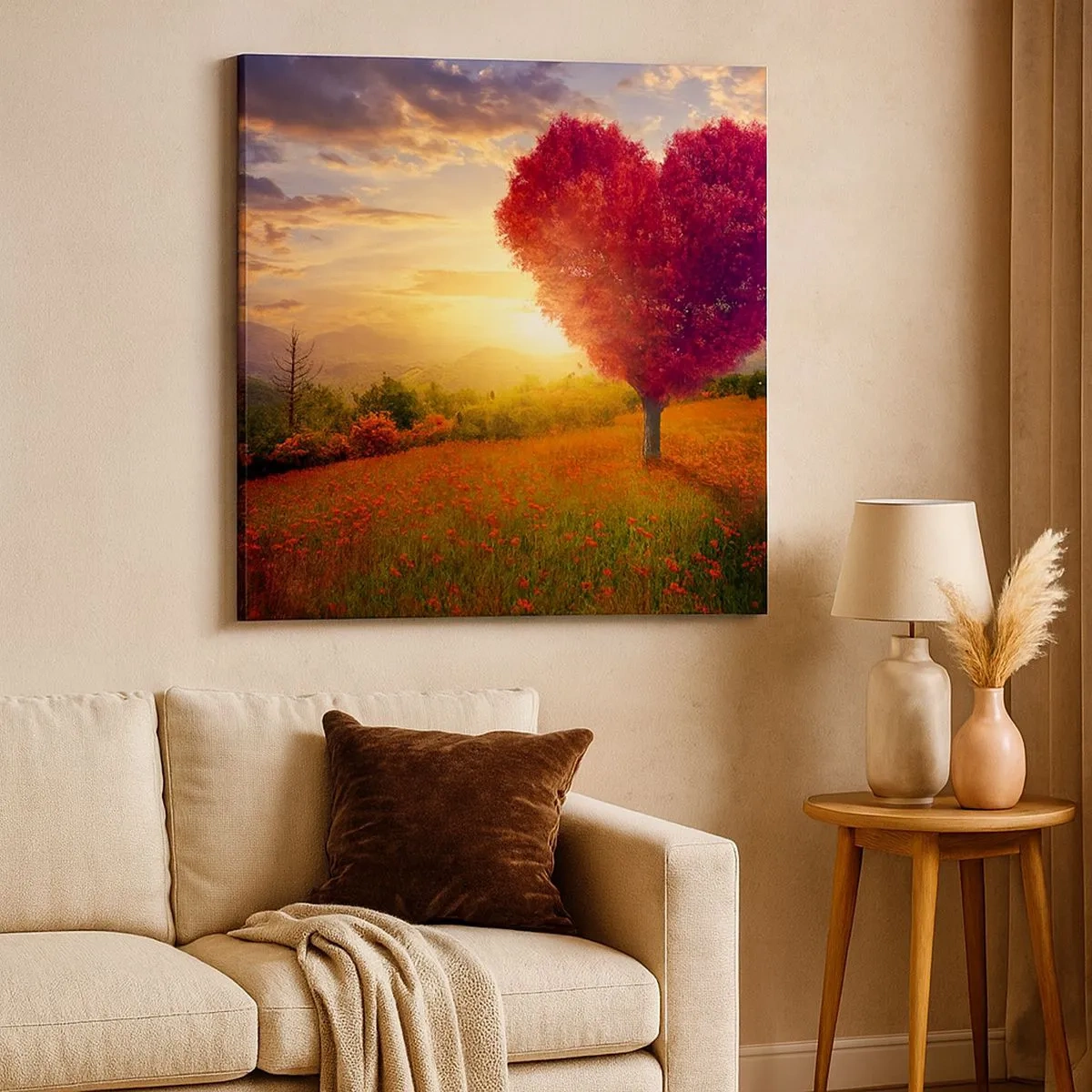 Obraz na płótnie - Chwyta za serce - 30x30 cm