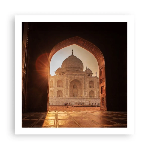 Plakat - Pomnik nieziemskiej miłości - 60x60 cm