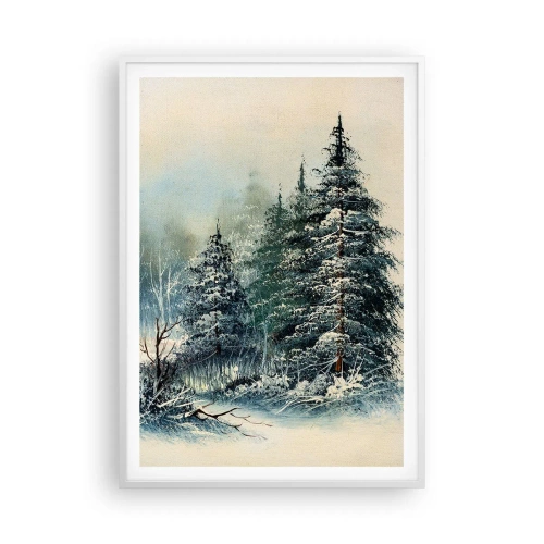 Plakat w białej ramie - Gotowe do Świąt - 70x100 cm
