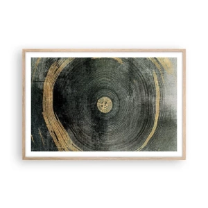 Plakat w ramie jasny dąb - Zmiana i trwanie - 91x61 cm