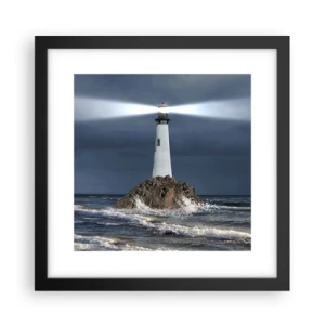 Plakat w czarnej ramie - Tu…tu…tutaj! - 30x30 cm