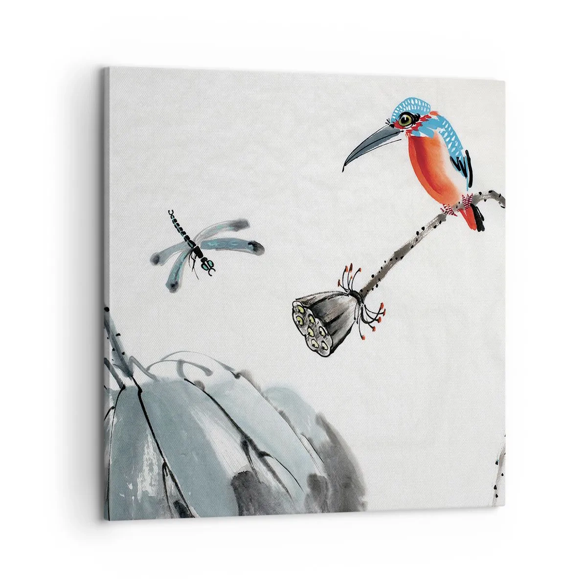 Obraz na płótnie - Życie łąki - 60x60 cm