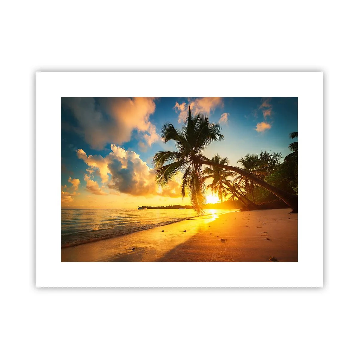 Plakat - Karaibskie marzenie - 40x30 cm