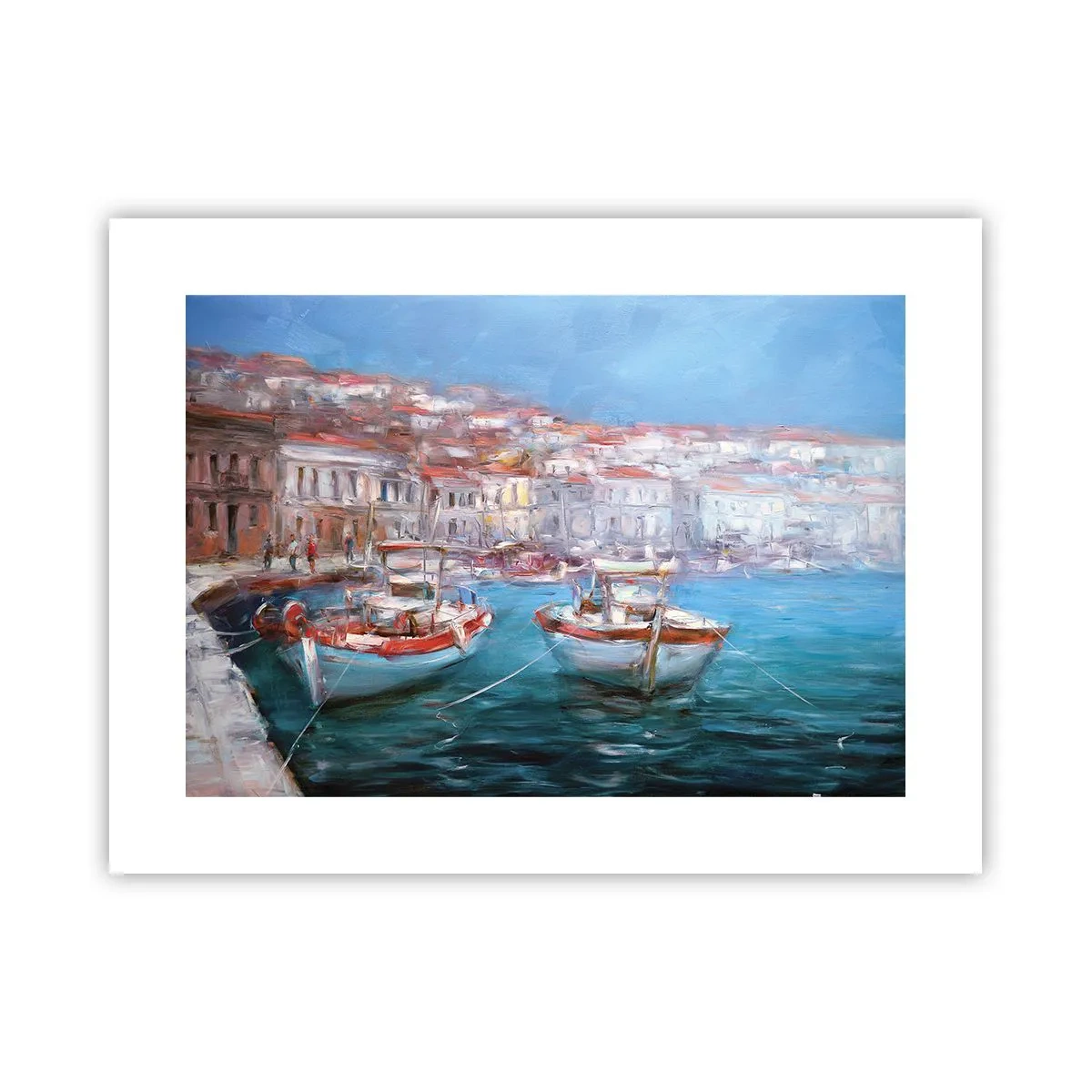 Plakat - Włoska zatoka - 40x30 cm