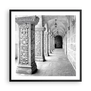 Plakat w czarnej ramie - A dokąd to…? - 60x60 cm