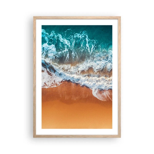 Plakat w ramie jasny dąb - Zawsze w parze - 50x70 cm