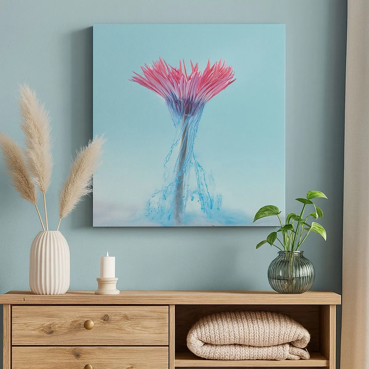 Obraz na płótnie - W ożywczym objęciu - 30x30 cm