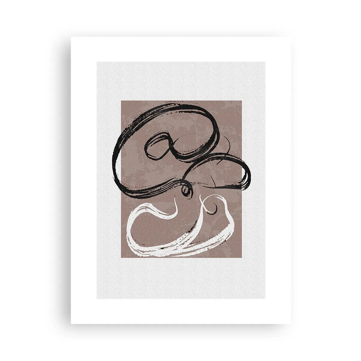 Plakat - Kompozycja – poszukiwanie pełni - 30x40 cm