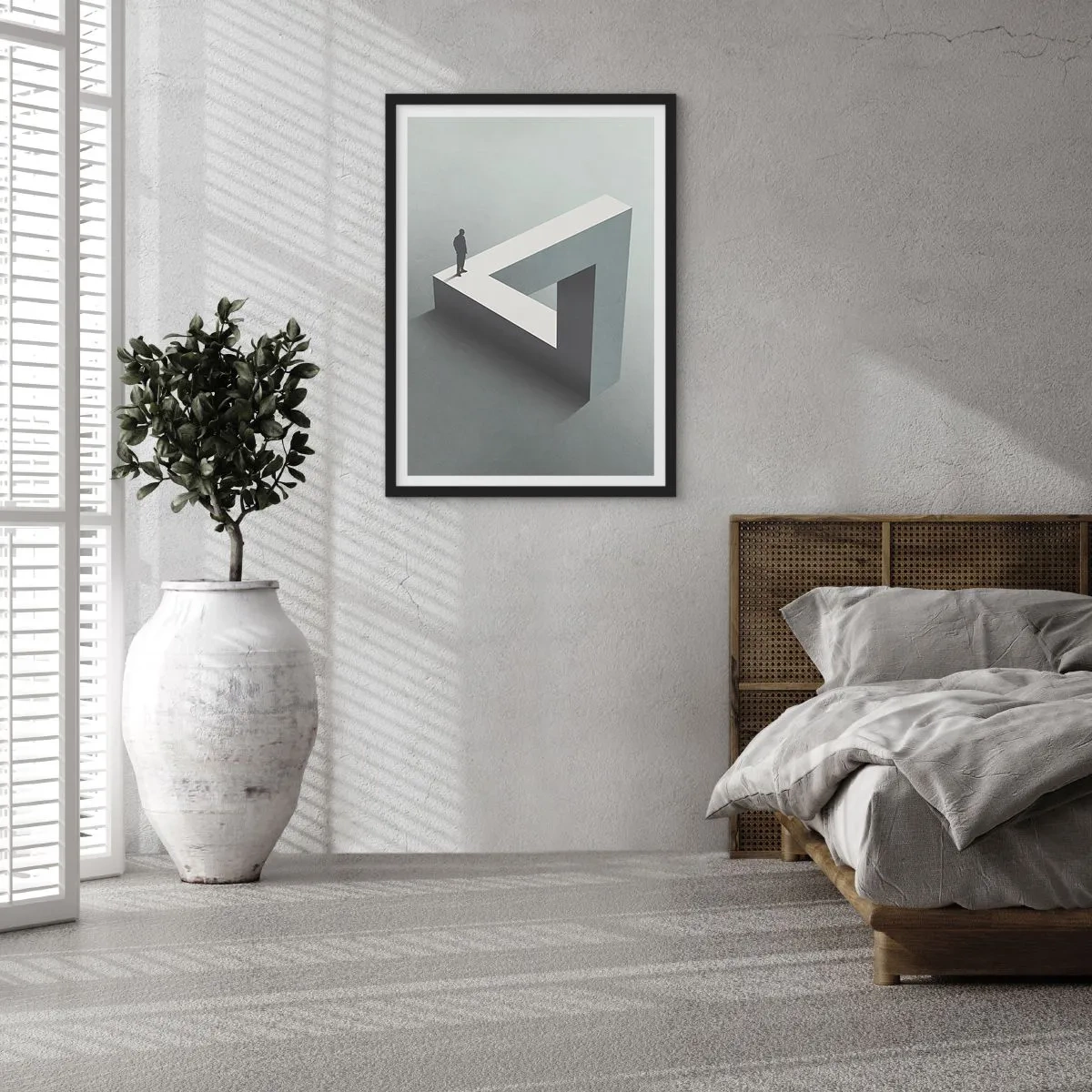 Plakat w czarnej ramie - A jednak możliwe - 61x91 cm