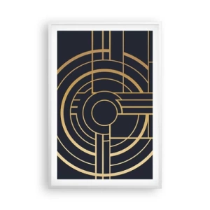 Plakat w białej ramie - Obroty rzeczy - 61x91 cm