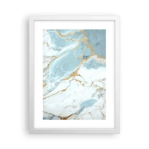 Plakat w białej ramie - Bogactwo kamienia - 30x40 cm