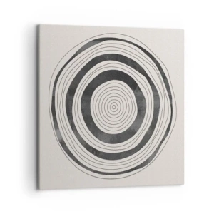 Obraz na płótnie - Ważne to co pomiędzy - 50x50 cm