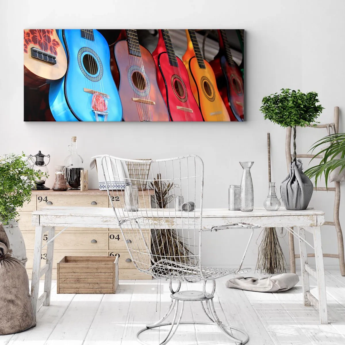 Obraz na płótnie - Latynoskie klimaty - 100x40 cm