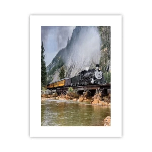 Plakat - A dokąd to? Dokąd? - 30x40 cm