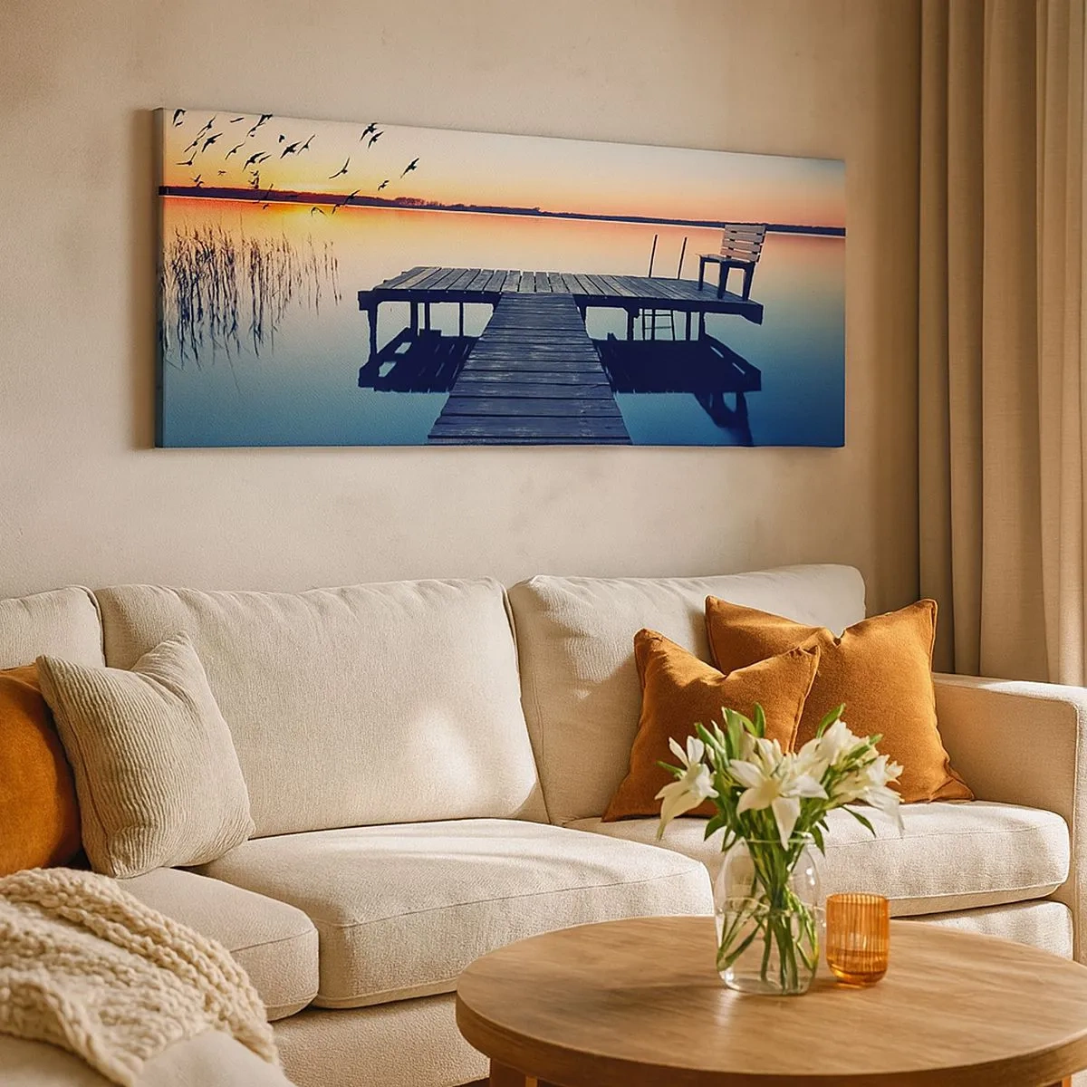 Obraz na płótnie - To był dobry dzień - 100x40 cm