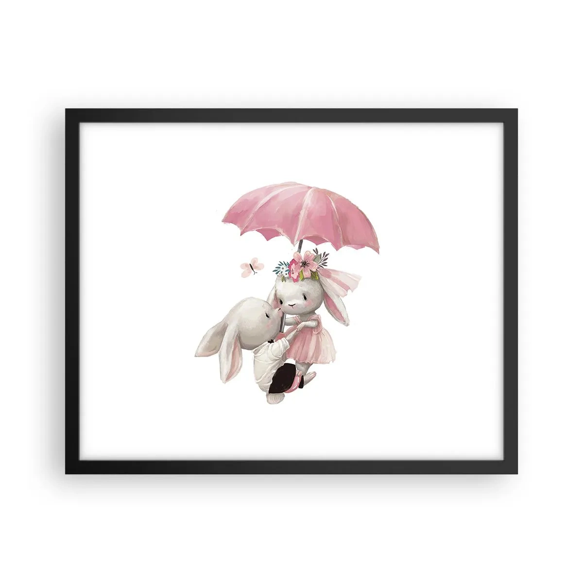 Plakat w czarnej ramie - To właśnie miłość - 50x40 cm